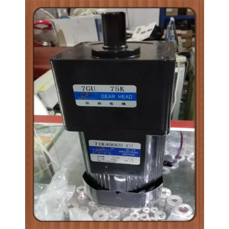 400W constant speed motor 7IK400GU-CF 1:75 shaft diameter 22mm outer diameter 120 * 120