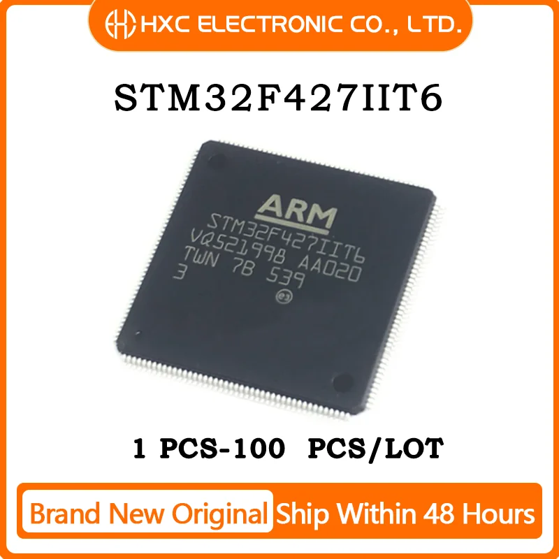 

1PCS/5PCS Microcontroller STM32F427IIT6 STM32F427 QFP176 MCU NEW Original IC