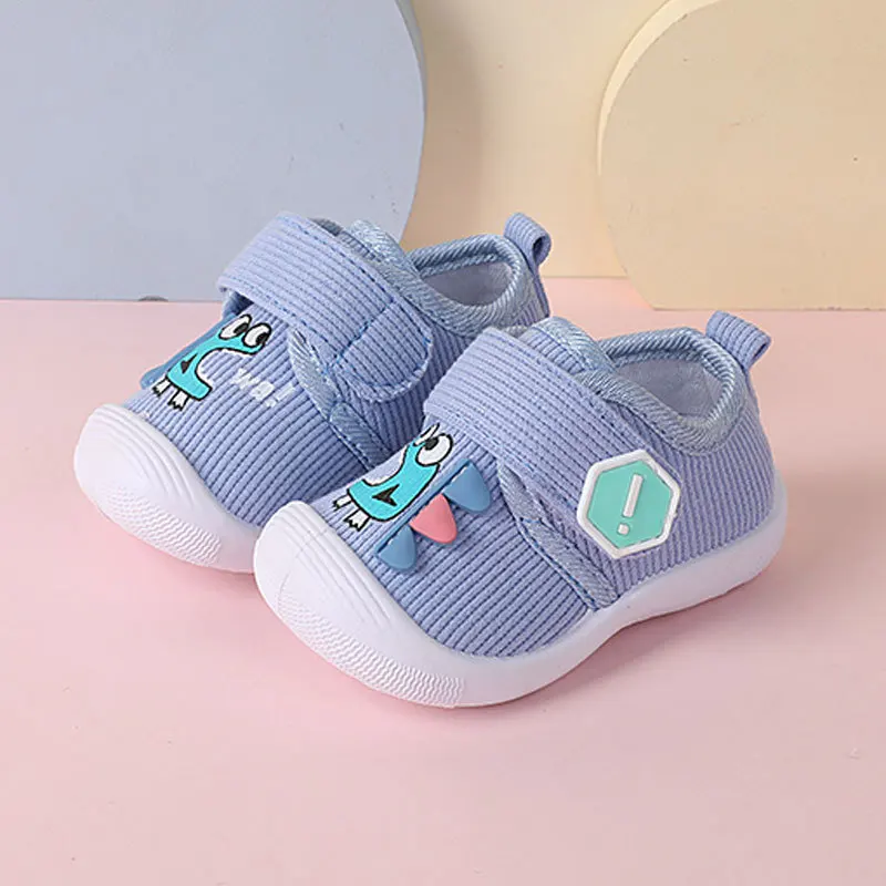 Zapatos de suela suave para bebé, Zapatillas de lona para niño y niña de 0 a 2 años, novedad de otoño