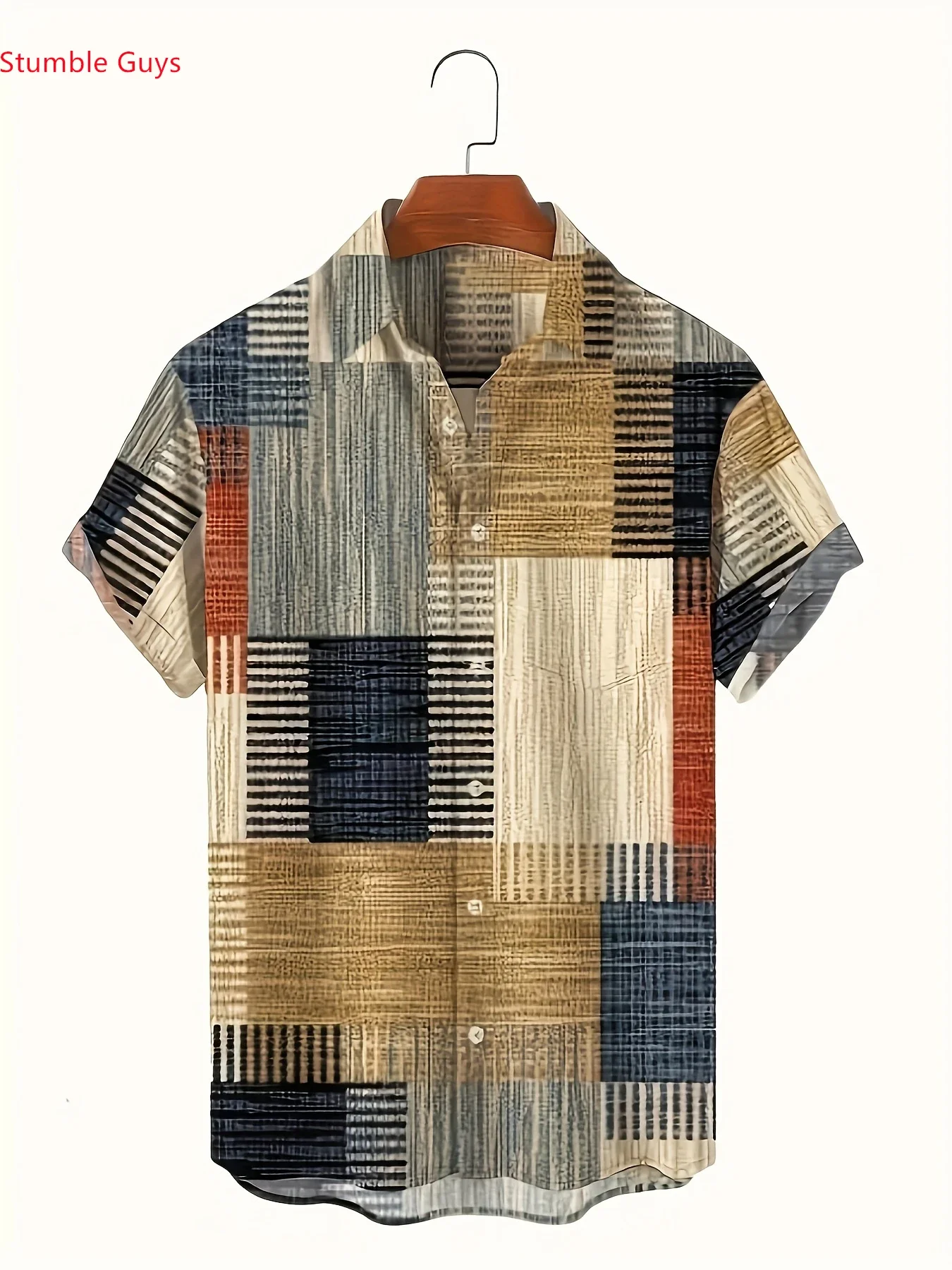 

2026 Men's Casual Summer Shirt Hawaiian Style Man Women Short Sleeve Beach Party Print Vacation Outfits
