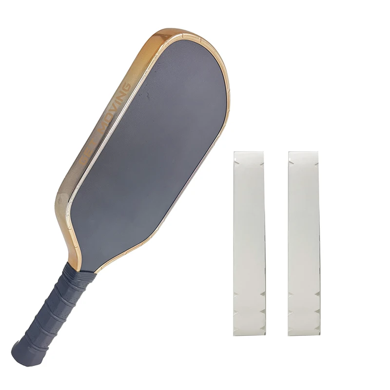 ●Pickleballs Paddles Protection Tape Transparent Racquet Head Guard Protective Guard  Racket Edge Protection Tape view 2