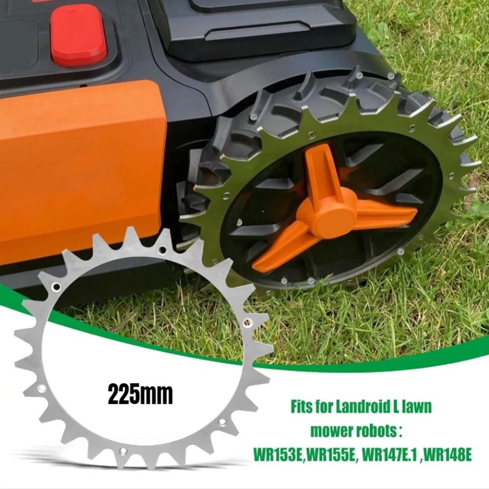 Stainless Steel Slope Climbing Accessories Stainless Steel Wheel Spikes Enhanced Wheel Grip Uneven Terrain Support