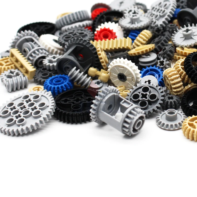 Moc Bakstenen Technische Uitrusting Serie Wormenrek Doos Differentieel Compatibel Alle Merk Auto Modelbouwblokken Bulk Vervangen Onderdelen Speelgoed