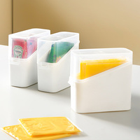 Refrigerator Organizers Case Food Container Cereals Cheese Storage Box Kitchen Fridge Coffee Holder Fresh Vegetable Fruit Basket