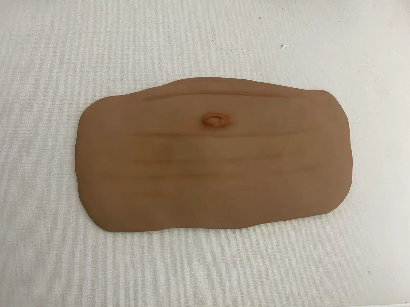 18-24inch Reborn Baby Vinyl Belly Plate Soft Touch LifeLike DIY Part Unpainted Reborn Doll Accessorries