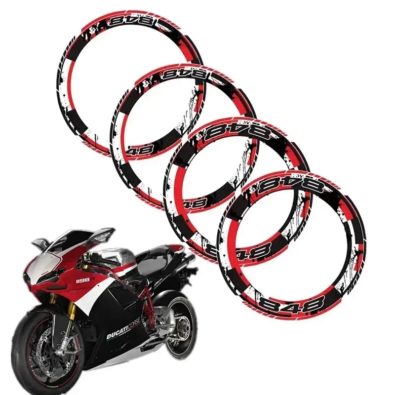 

Для DUCATI 848 evo Moto Parts Contour Wheel декоративная переводная наклейка-1