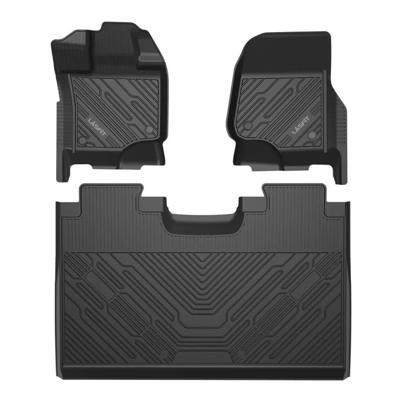 

Floor Mats For Ford F150 2015-2024 Super Crew Cab All Weather TPE Liners United States