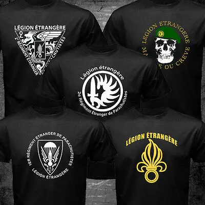 T shirt Man Military New French Foreign Legion Légion Etrangère Special Forces World War Army