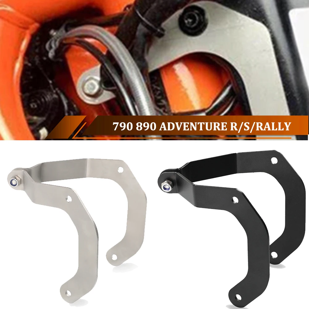 Wzmocnienie mocowania reflektora motocyklowego, wsporniki szyjki reflektora do 890 790 Adventure Adv R S 2018-2020 2021 2022 2023