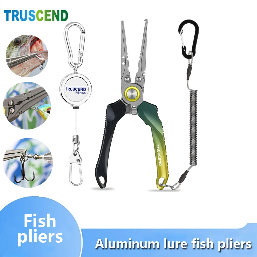 Fishing Pliers And Grip Anti Corrosion Aeronautical Aluminum Stainless Steel Multifunctional Tool Accessories