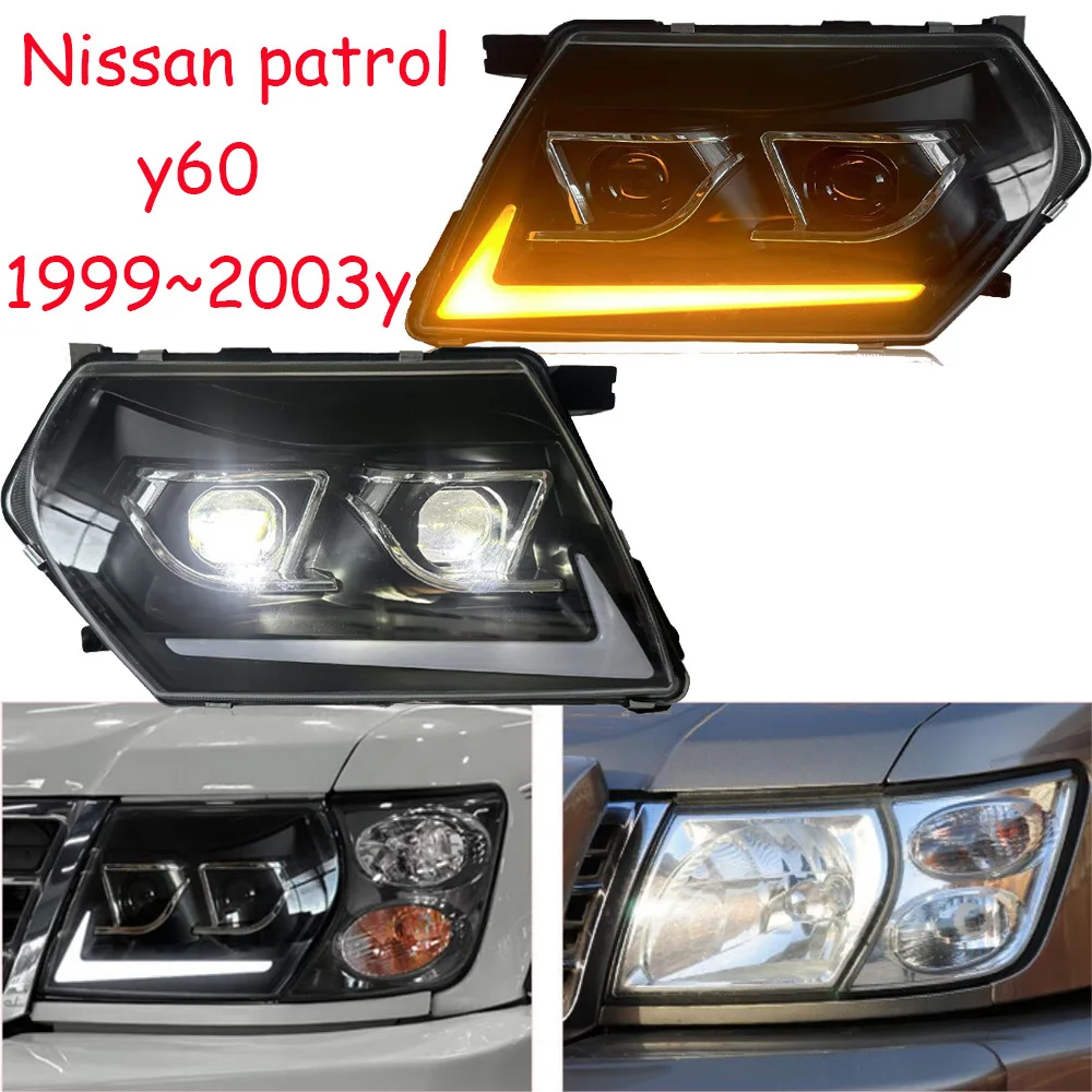 

Фара для Nissan Patrol Y60, автомобильные аксессуары, светодиодная противотуманная фара, фара для Patrol.
