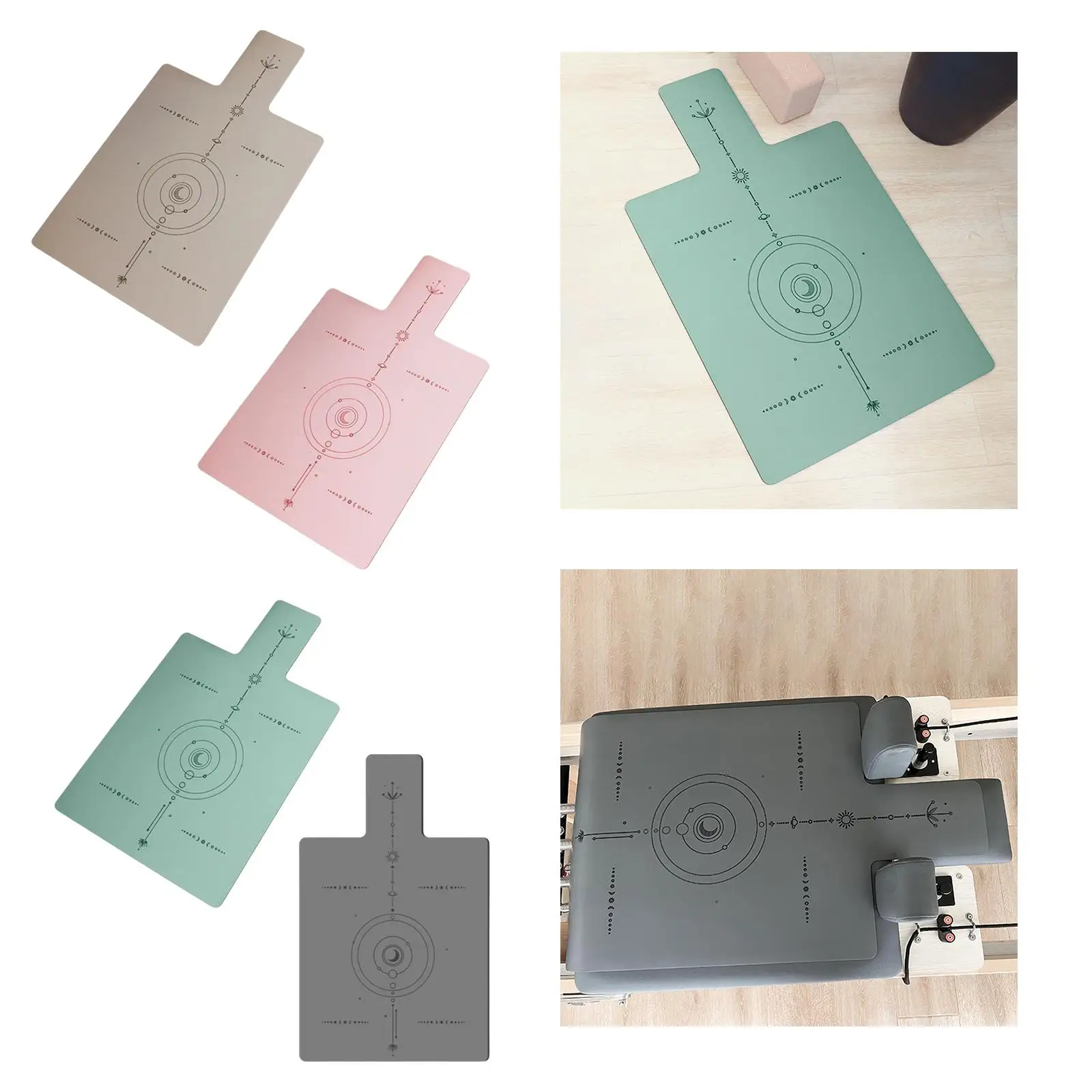 

Pilates Mat Gym Exercise Mat Pilate Core Training Non-Slip Yoga Meditation Mat