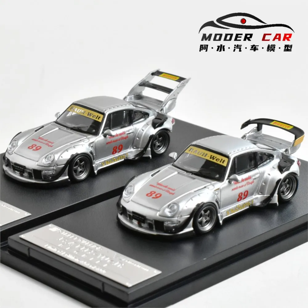 SW 1:64 RWB Adults Hobby 993 89# heavenly Diecast Model Car