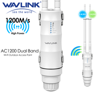 WAVLINK AC300/600/1200/1800/3000 Dual Band Outdoor Router Access Point Outdoor Long Range Wi-Fi Extender with Active/Passive PoE