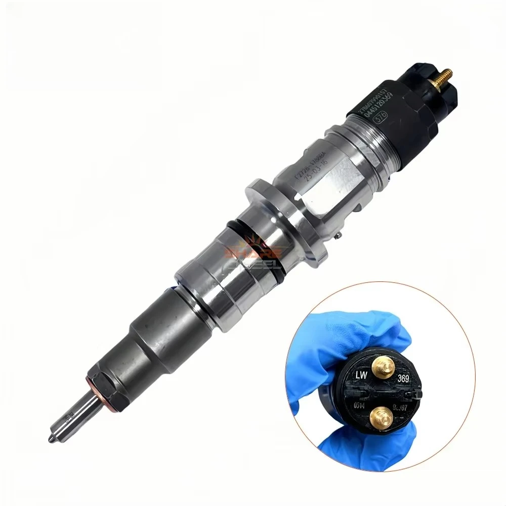 0445120369 Common Rail Injector China Truck Diesel Fuel Injector 0 445 120 369 for Diesel Engine CRIN2-16 ISB 278607990157