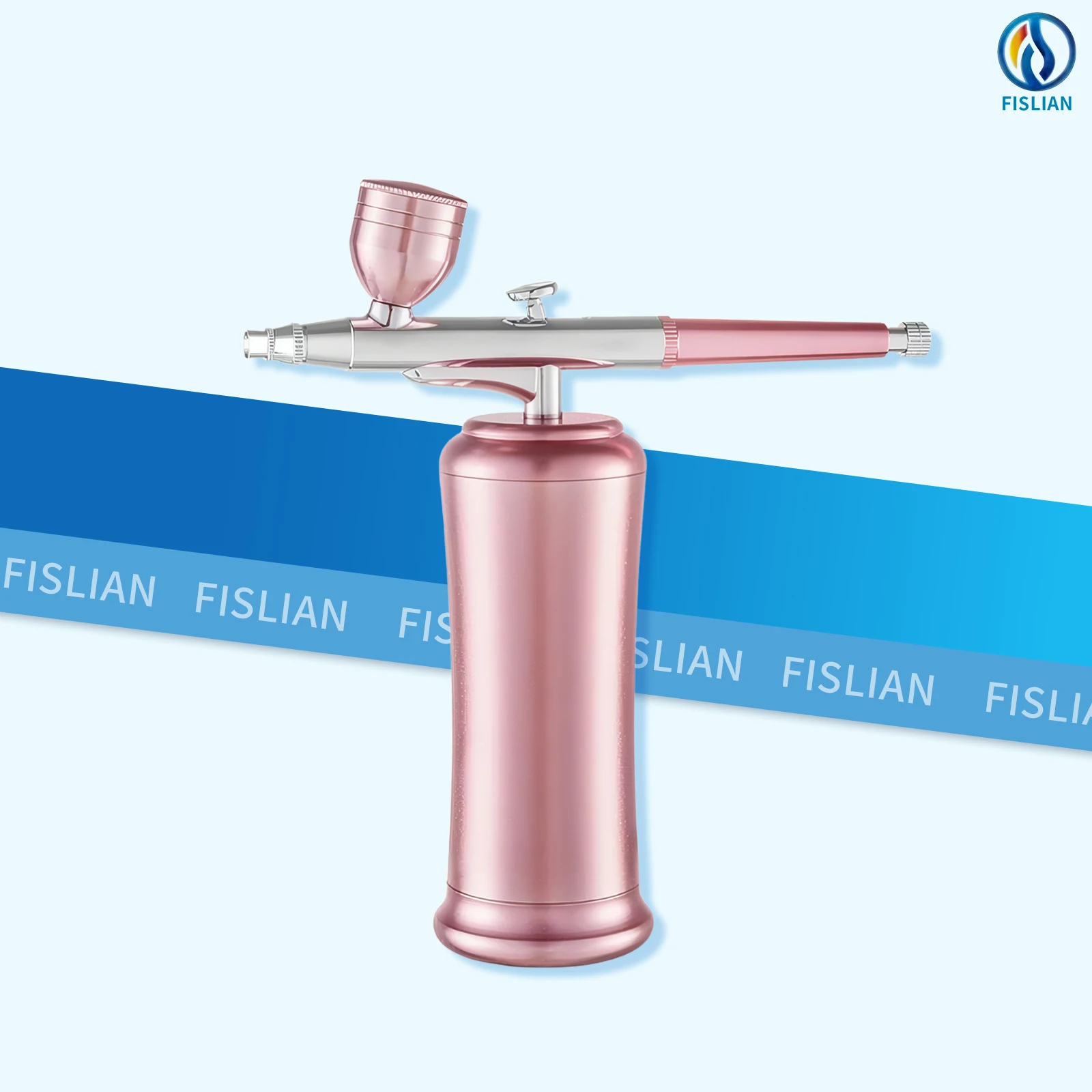 環境に優しいabsアルコールスプレーエアブラシキット、ヘアカラー、理髪、ケーキデコレーション、ペイント用エアコンプレッサー付き