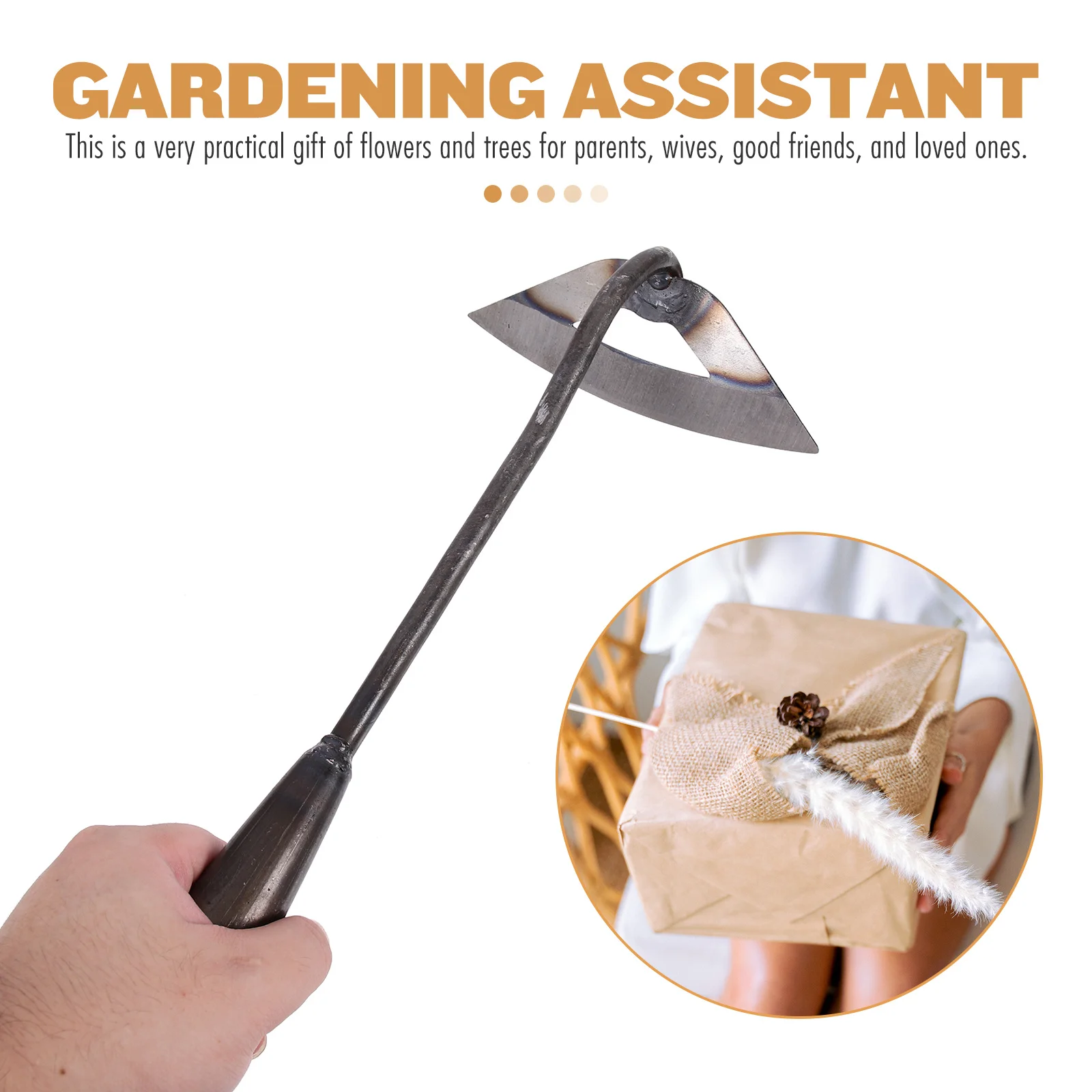 مجرفة حديقة من الفولاذ القوي، براعة دقيقة، مستلزمات البستنة، أداة إزالة الأعشاب الضارة، مجرفة زراعة خارجية، استخدام متعدد الأغراض