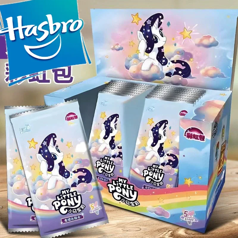 KAYOU Genuine My Little Pony Card Huiyue 9 SC Zhi Zhen Jing Huan Ka Animation Cartoon Game Collection Card Peripheral Toy Gift