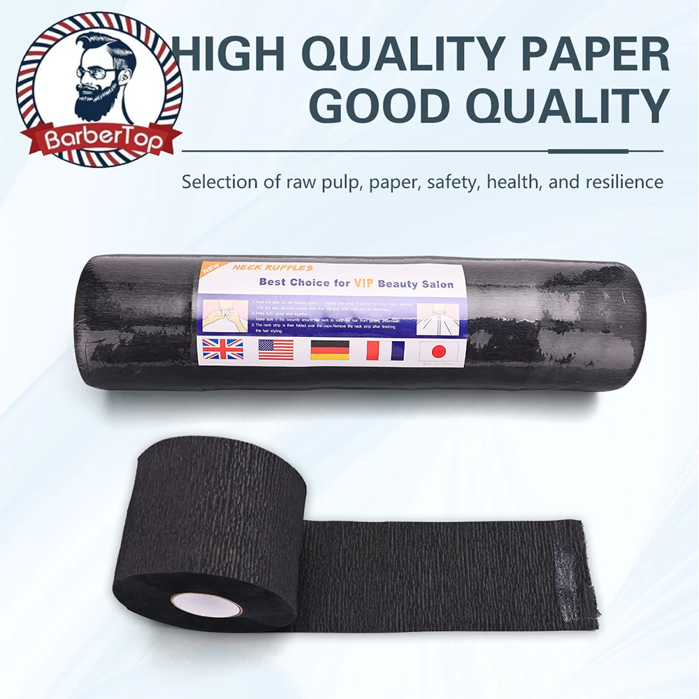 

Neck Paper Salon Barber Hair Dresser Roll Cutting Dressing Hairdressing Tools Collar Necks Covering Barbershop Accessories