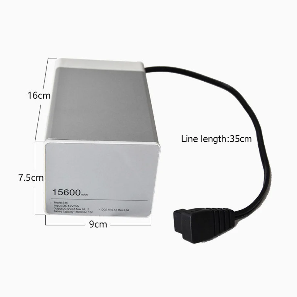 Car Refrigerator Dedicated Lithium Battery Alpicool Portable External Power Bank Universal for Mini Freezer