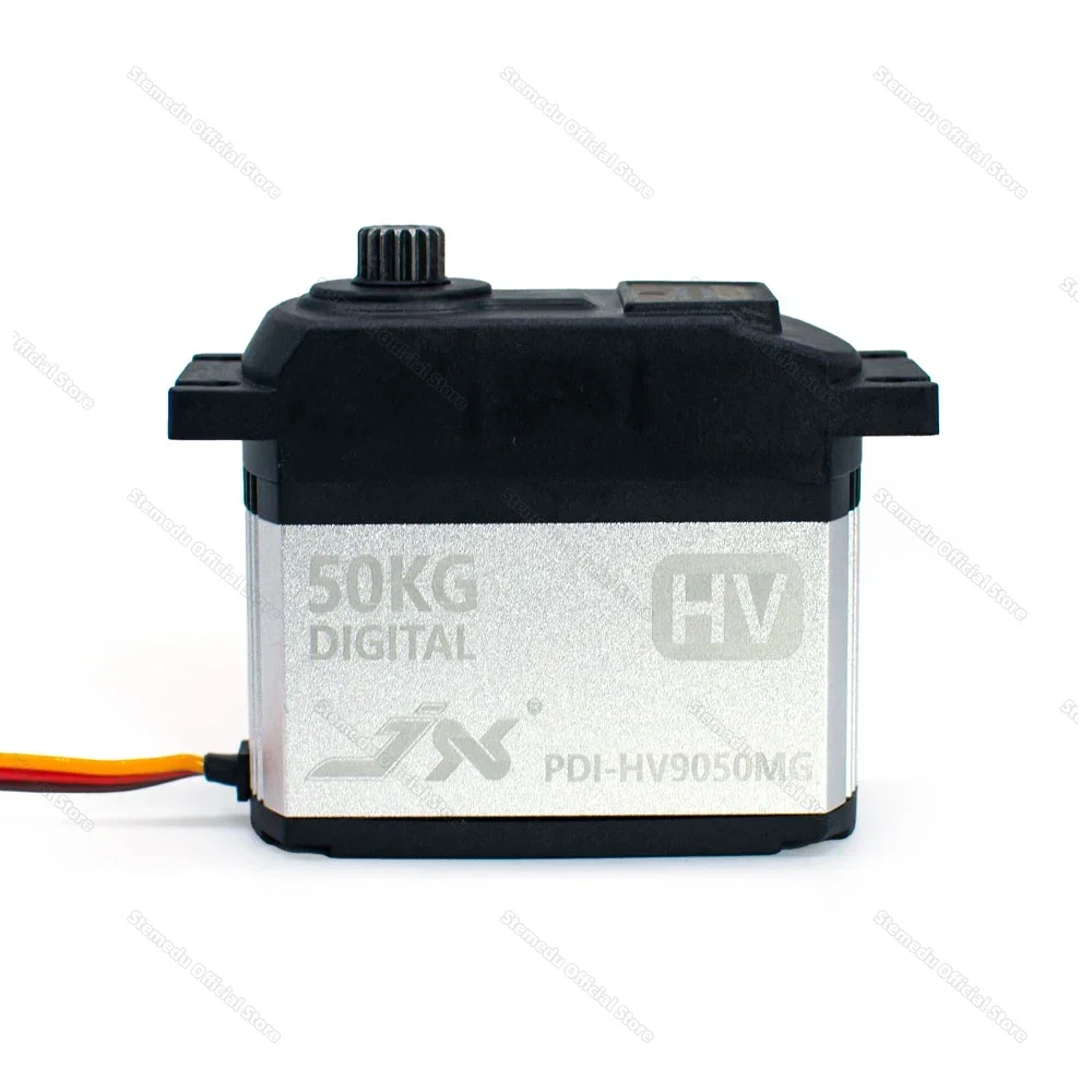 JX PDI-HV9050MG 50KG Angolo di 160 Gradi Ad Alta Precisione Metal Gear Servomotore Standard Digitale Per Auto Robot UAV Hobby Educazione