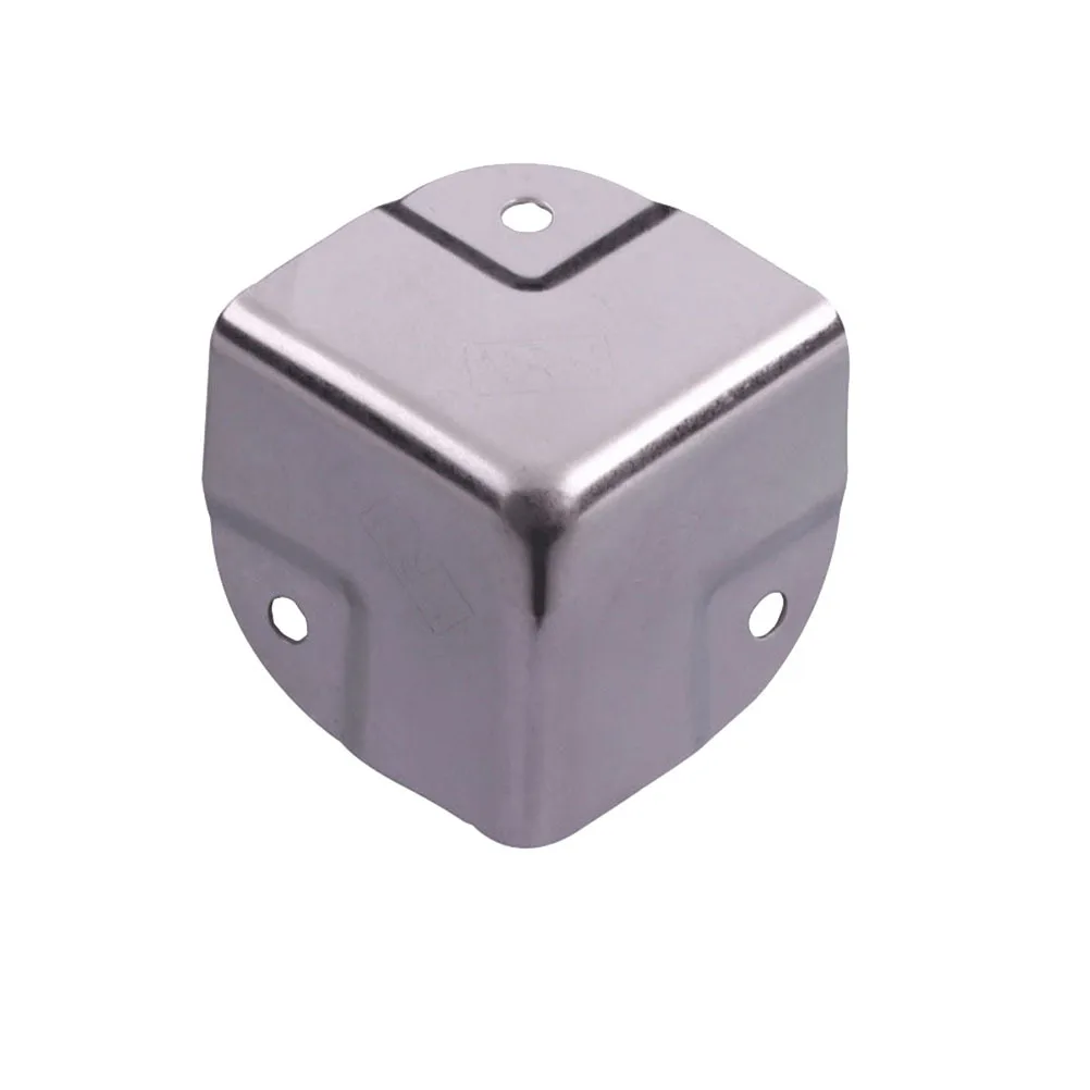 4pcs Stainless Steel Corner Protector Angel Shape Retro Design For Jewelry Case Desk Box Wrap Edge Guard Table Corner Aluminum