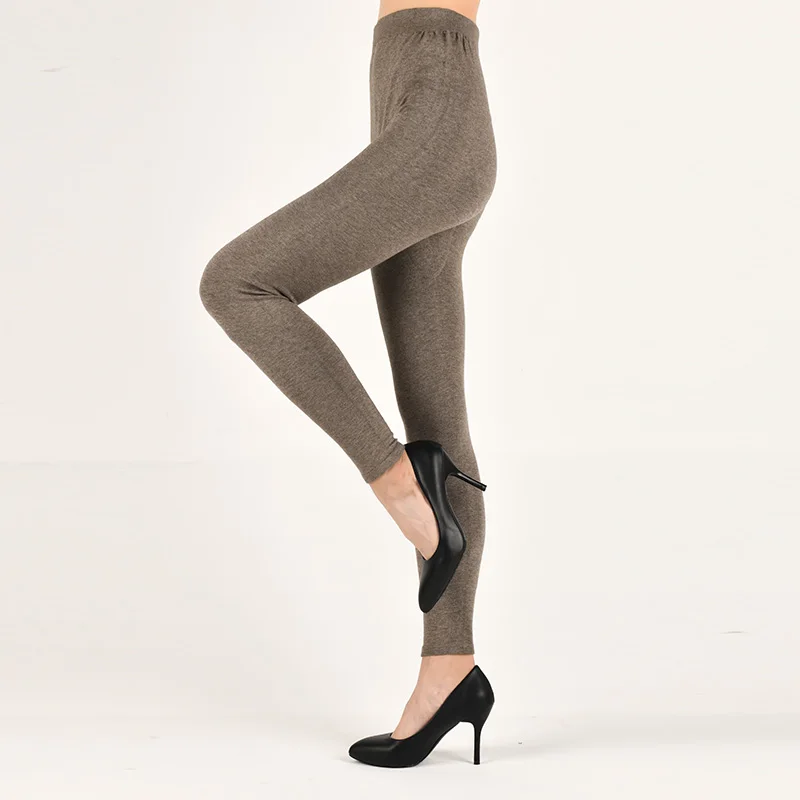 Hot Sale Pants Women Autumn Winter Cashmere and Wool Warm Leggings Long High Elastic Ladies Pants Thin Woman High Waist Legging