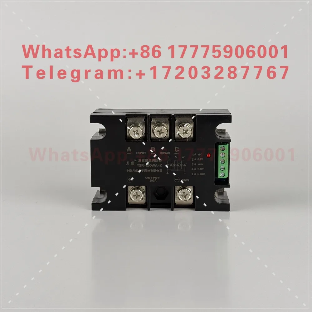 Intelligent three-phase full-bridge full-control rectifier voltage regulator module 60A, 100A. TSR-60WA-Z solid-state
