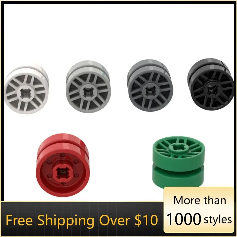 

10 шт., высокотехнологичные сборные частицы 11208, 14 мм, маленькая ступица колеса, кирпичные строительные блоки, комплект сменных деталей, игрушки для детей, подарки