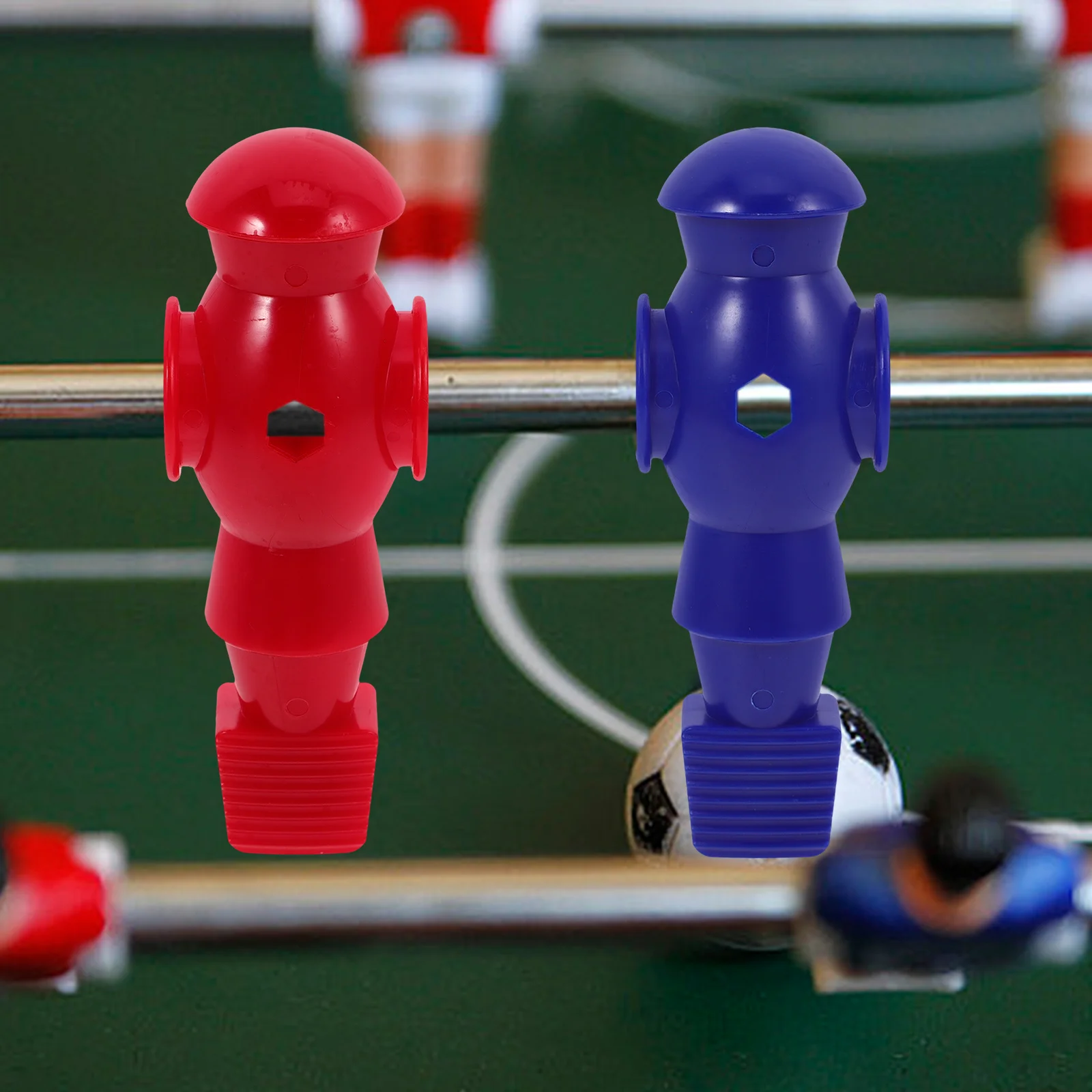 

26pcs Table Football Figures Replacement Soccer Players Foosball Table Parts Mechanical Plastic Desk Accessories Fit