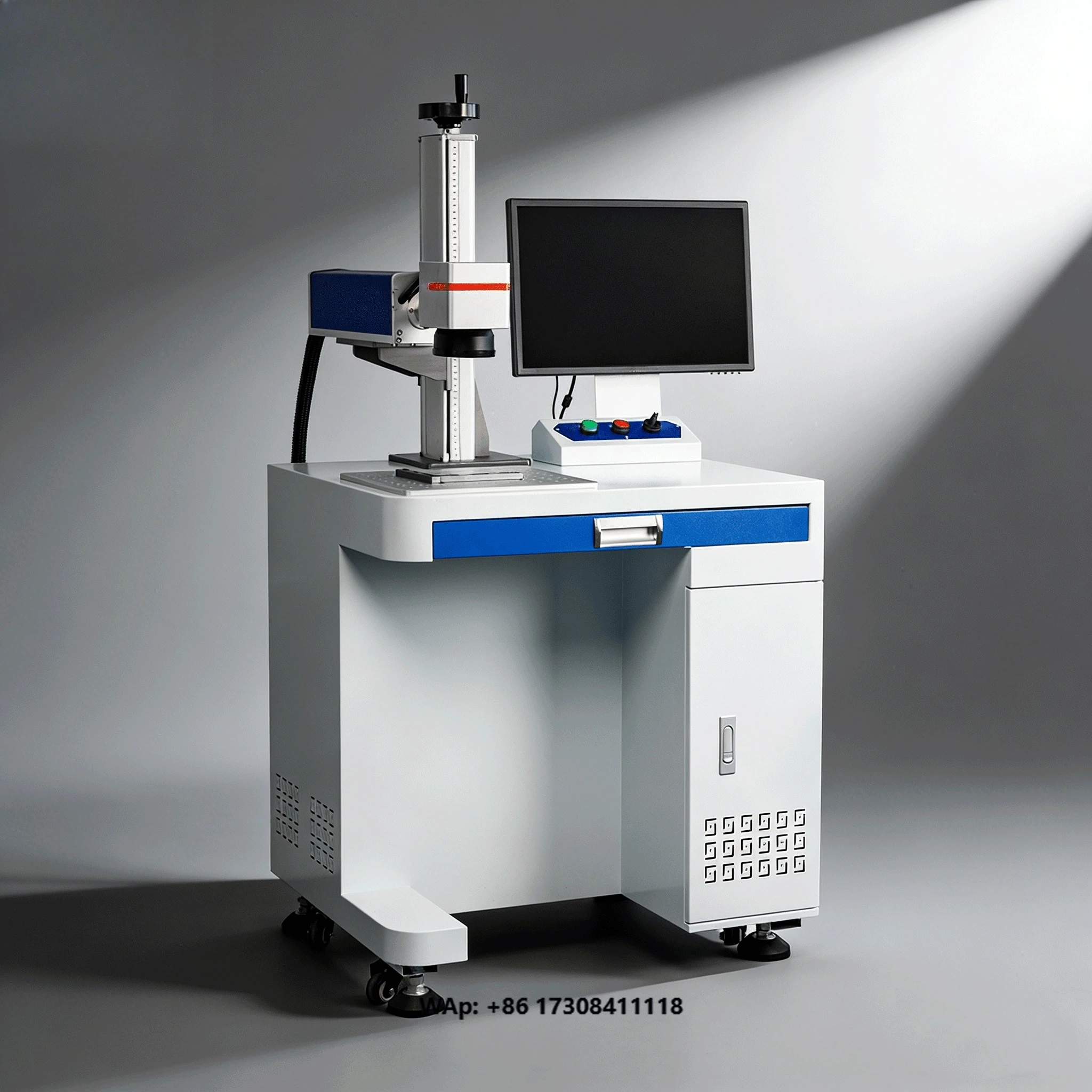 China Factory Fiber Engraving Machine 20w 30w Fiber Marking Machine Desktop