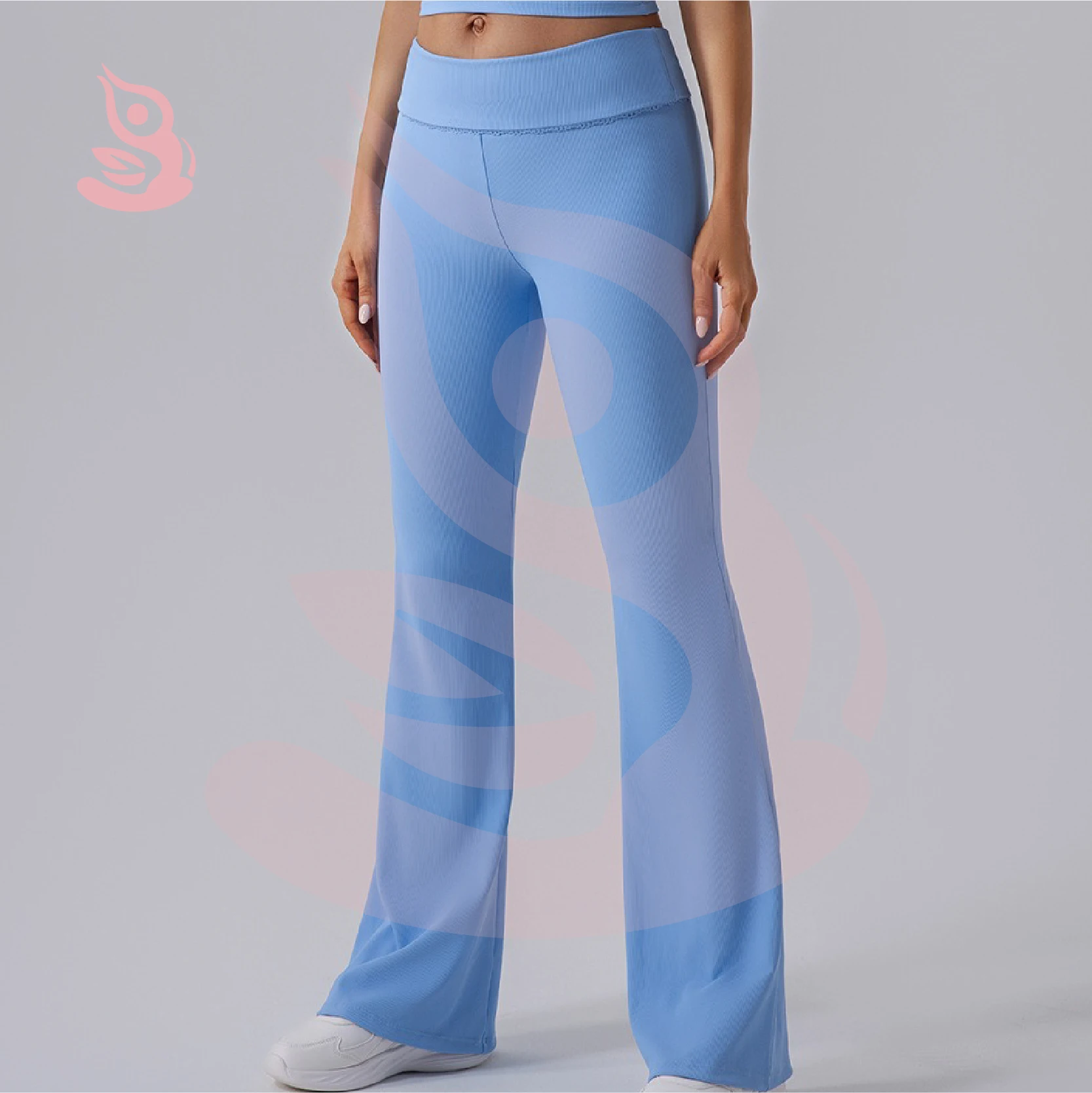 Autumn Winter High Waisted Tight Yoga Bell Bottoms  Outer Bell Bottoms Women's Hip Lifting Casual Fitness Running Sports Pants