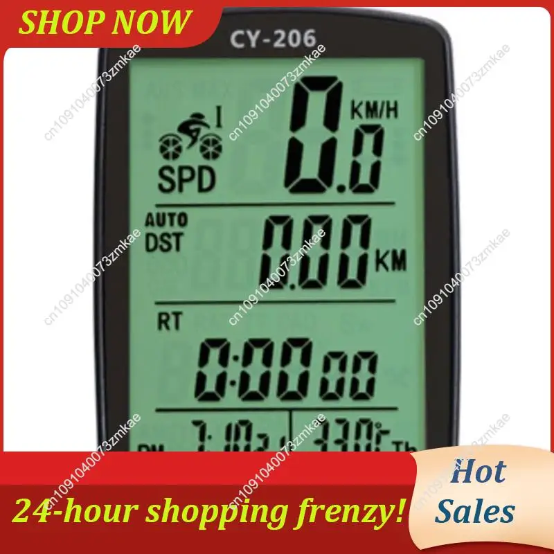 

Ежедневная распродажа, многофункциональный велосипедный спидометр и одометр, беспроводной водонепроницаемый велосипедный компьютер, таймер и секундомер