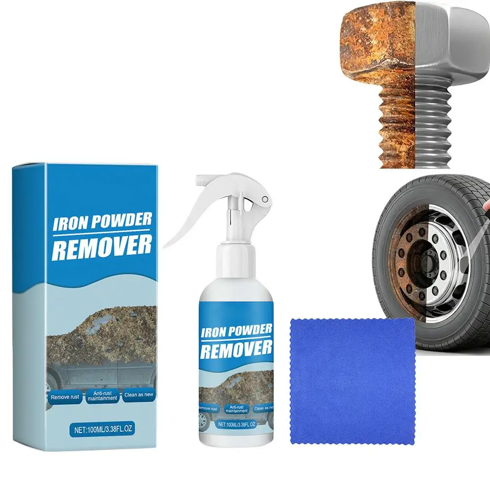 100ML Metal Rust Remover Multifunctional Automotive Wheel Polishing And Refurbishing Agent Faucet Stainless Steel RustRemover