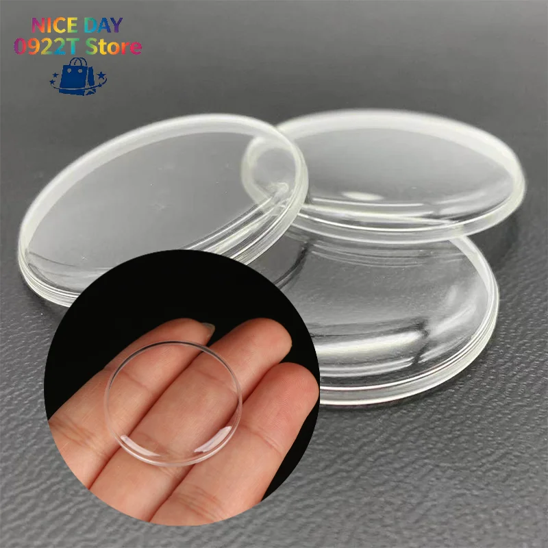 Watch Acrylic Crystal Watch Lens Organic Glass Mirror Replacement Parts 28MM-32.2MM @#X