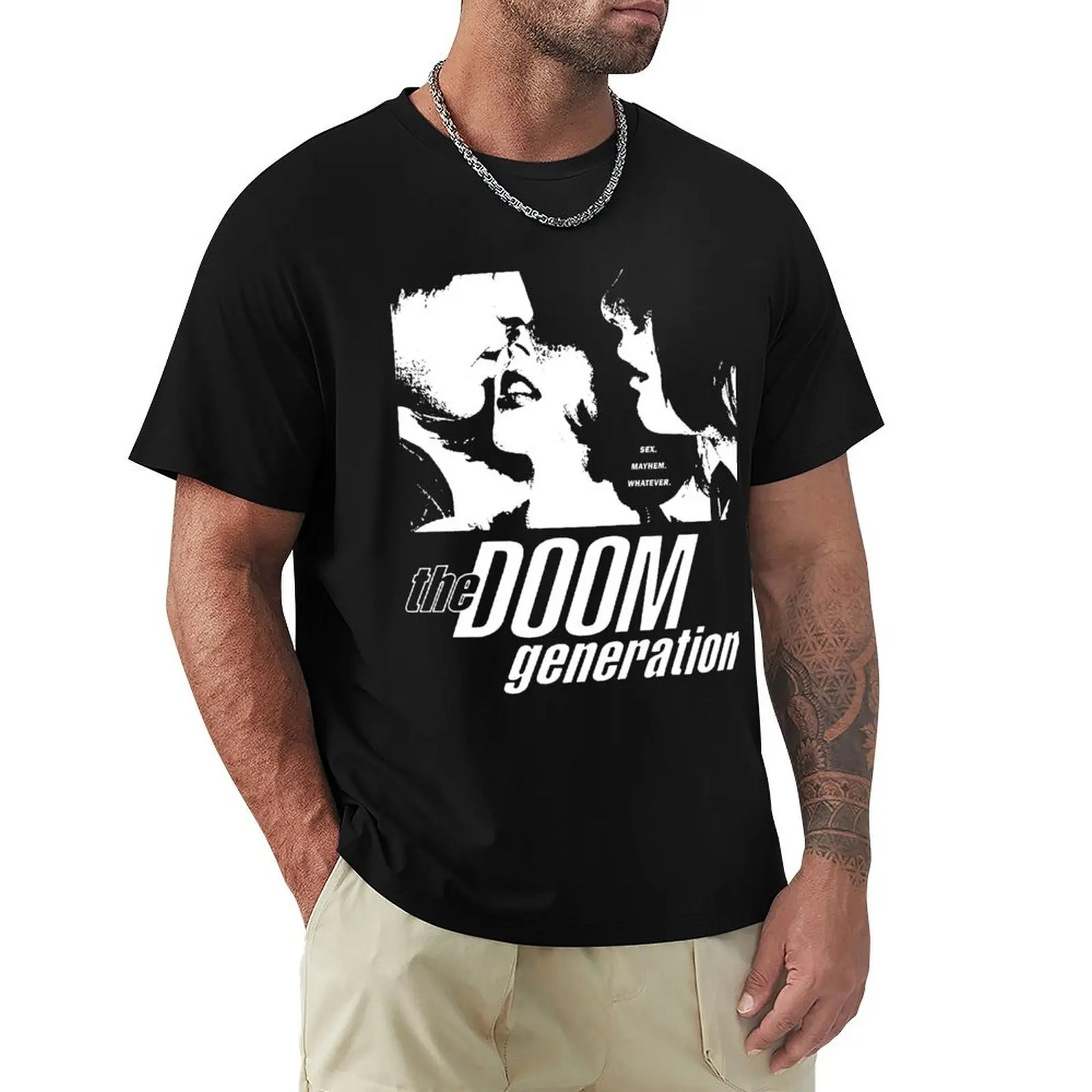 The Doom Generation T-Shirt graphic t shirt vintage summer tops Luxury man anime shirts men