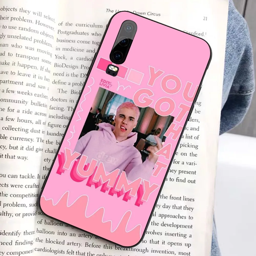 Fashion Justin Bieber Phone Case For Huawei Honor 10 lite 9 20 7A 9X 30 50 60 70 pro plus Soft Silicone Cover