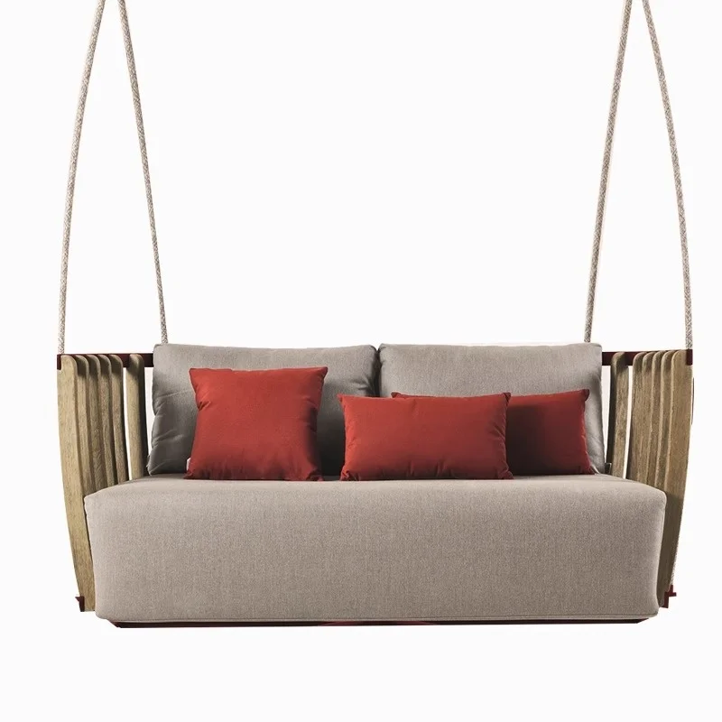 

Подвесное кресло-качалка Custom Swing: Современная простота, металлическое, двойное/одинарное, для балкона, дома, улицы, террасы