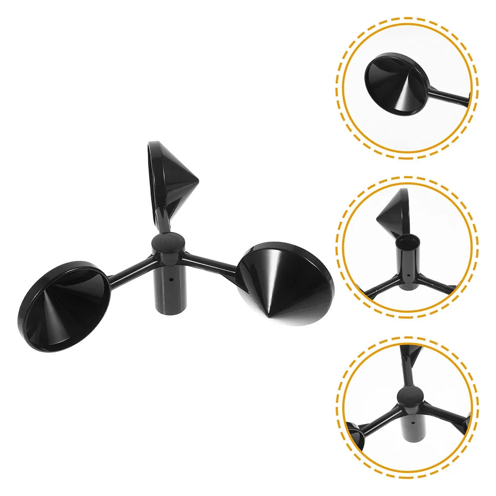 

3pcs Speed Sensor Housing Replacement Anemometer Cup For Measurement Tool Outdoor Wind Meter Sensor Accurate Wind Speeds