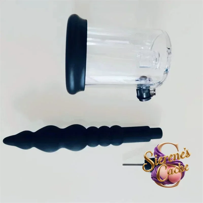 SC2025 New Smart Rosebud Pump Big Anal Plug Dildo Pump Butt Plug Anal Dilator Prostate Massage Anus Extender Sex Toys For Man Wo