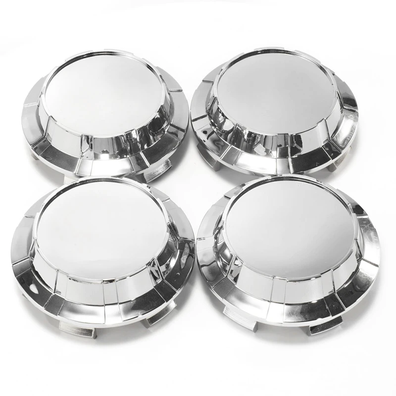 GTownworks 4 pcs OD 83mm ID 76mm Dome Wheel Center Cap For 2005-2013 Yukon Sierra 2007-2013 Avalanche Wheel Cap Auto Accessories