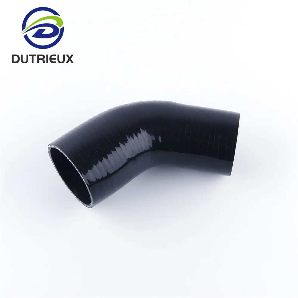 For ID : 76mm To 83mm 45 Degree Reducer Elbow General Silicone Coolant Intercooler Tube Hose 3Ply 11 Colors