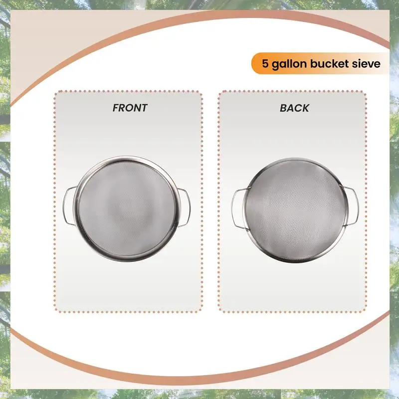 قسط الطلاء مصفاة شبكة الفولاذ المقاوم للصدأ الطلاء مستحلب العسل قمع غطاء مرشح تصفية أداة المنتج 60 شبكة عرض 11.4 بوصة