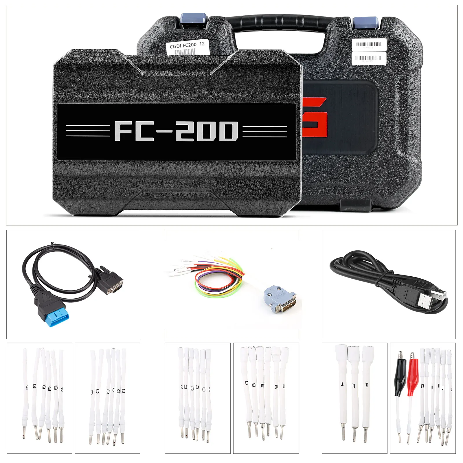 مبرمج CG FC200 ECU الإصدار الكامل يدعم 4200 وحدة التحكم الإلكترونية و3 أوضاع تشغيل ترقية AT200