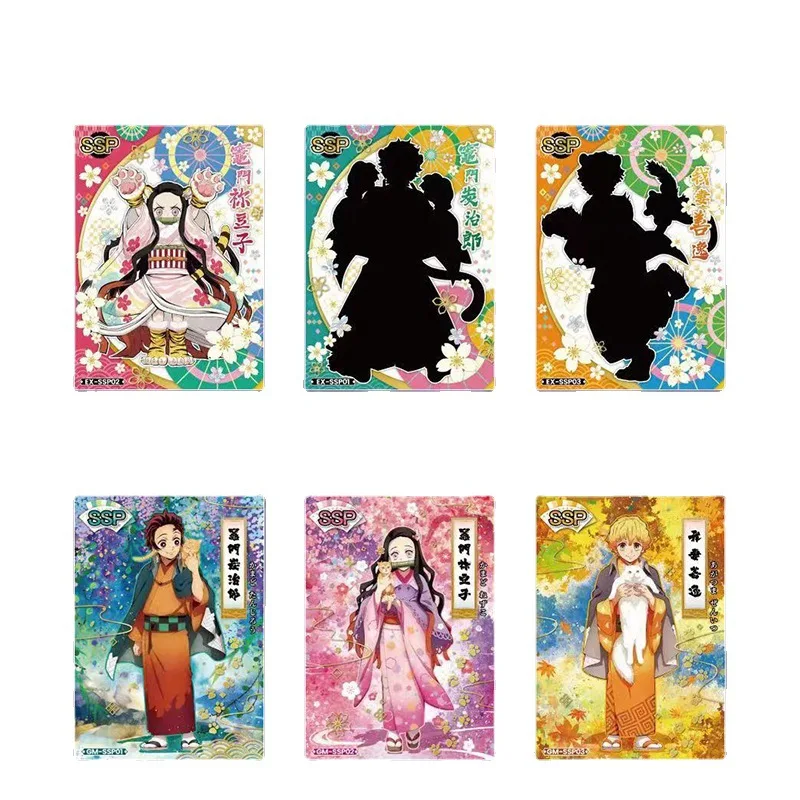 Wholesale Demon Slayer Cards Booster Box Official Anime Trading Game Collection Japanese Style Gift For Fans