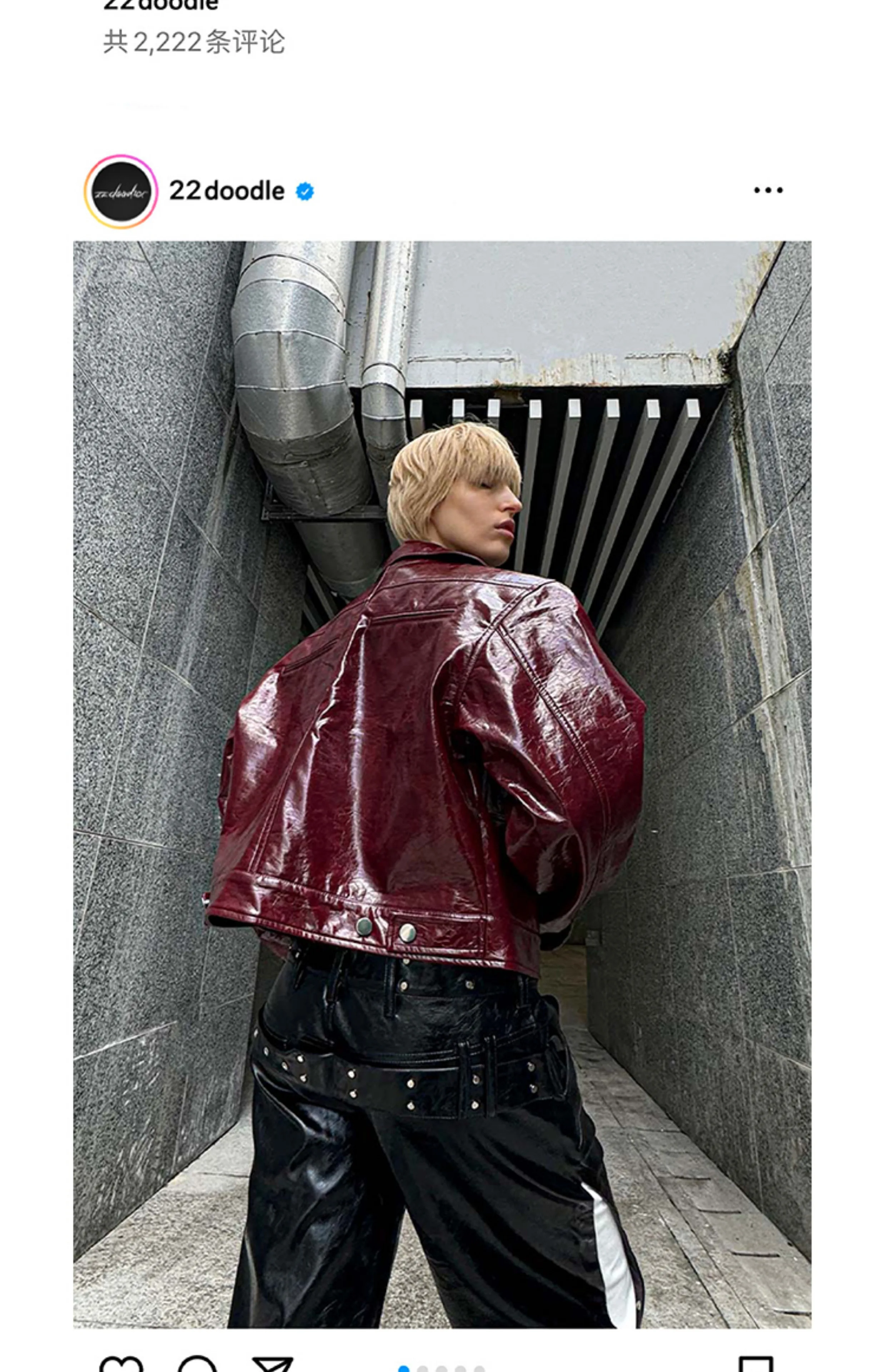 Lautaro Autumn Cool Short Oversized Pu Leather Jacket Women Shoulder Pads Zippper High Quality American Retro Punk Style Clothes