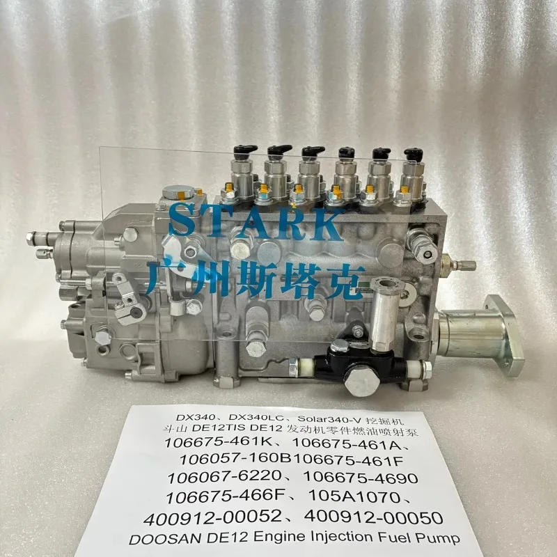 106067-6220, 106675-461A fuel pump 106675-461K accessories DE12 engine oil pump