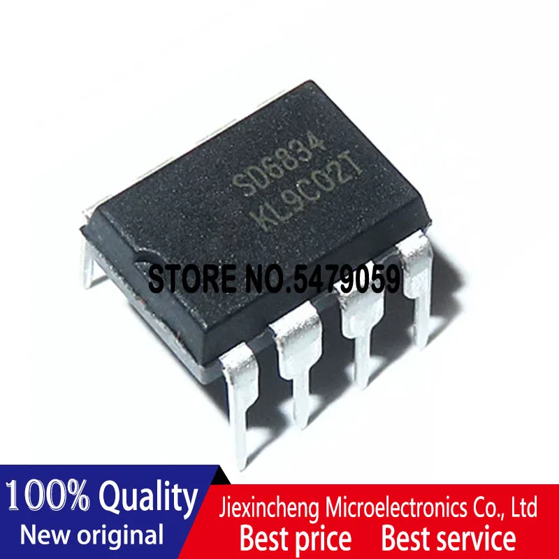 CR6850T SD6830 SD6832 SD6834 SD6835 DIP8 original, novo, 5 PCes