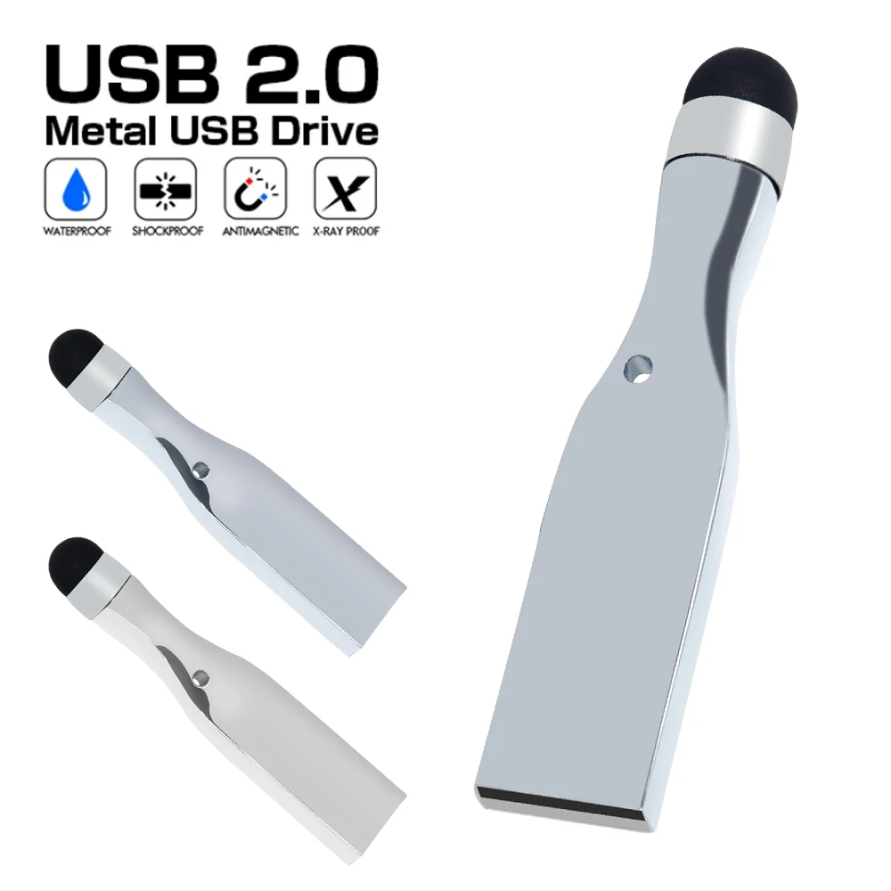 Unidad Flash Super Mini de Metal, Pendrive de alta velocidad, 4G, 8G, 16G, 32GB, 64G, 2,0