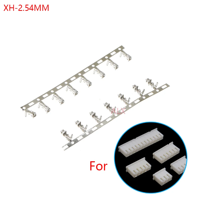 100pcs 1.0/1.25/1.5/2.0/2.54/3.0/3.96/4.2MM JST/ZH/PH/XH/VH/Dupont/MX/5557 Male Female Connector Housing Terminal For Wire Crimp